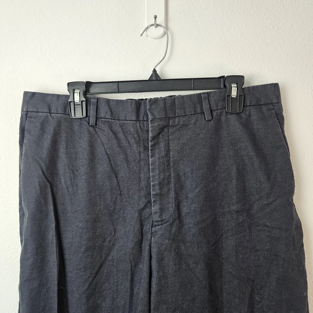 J.Crew Classic-fit stretch hemp-organic cotton blend suit pant Size L